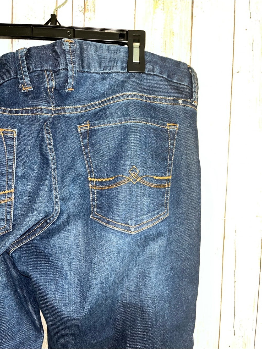 Lucky Brand Sweet Jean Crop Bootcut Jeans 10/30 Dark Wash Stretch Denim - Picture 4 of 6